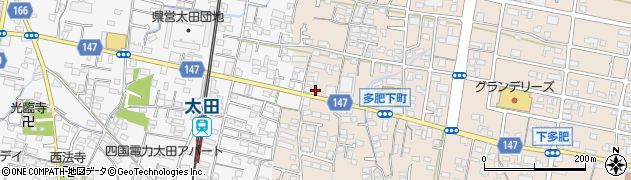 香川県高松市太田下町1387周辺の地図