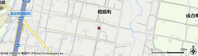 香川県高松市檀紙町593周辺の地図