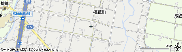 香川県高松市檀紙町598周辺の地図