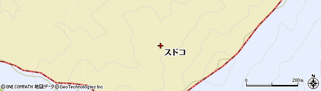 広島県安芸郡坂町スドコ周辺の地図