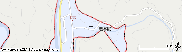広島県大竹市栗谷町奥谷尻40周辺の地図