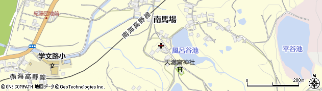 和歌山県橋本市南馬場818周辺の地図