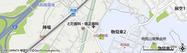 広島県廿日市市大野（池田）周辺の地図