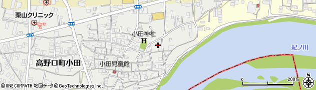 和歌山県橋本市高野口町小田104周辺の地図
