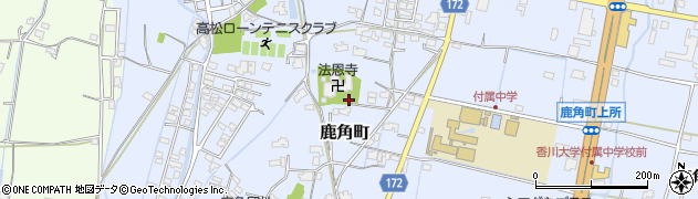 香川県高松市鹿角町675周辺の地図