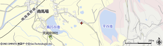 和歌山県橋本市南馬場343周辺の地図