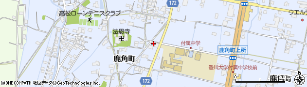 香川県高松市鹿角町392周辺の地図