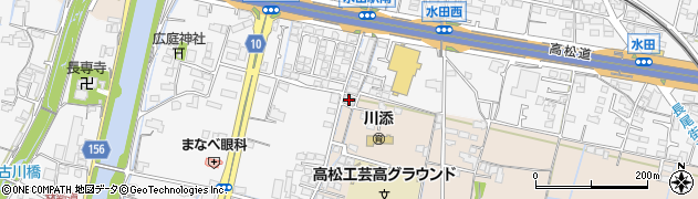 香川県高松市下田井町58周辺の地図