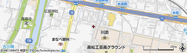 井上センター　川添店周辺の地図