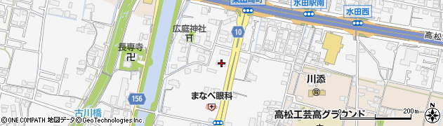 香川県高松市六条町185周辺の地図