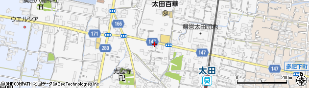 ハローパソコン教室太田校周辺の地図
