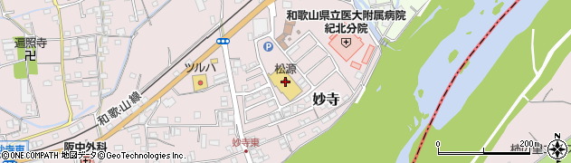 キャンドゥ妙寺店周辺の地図