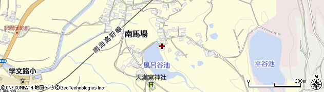 和歌山県橋本市南馬場387周辺の地図