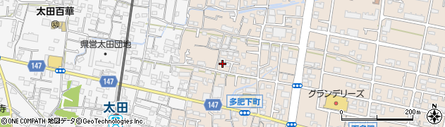 香川県高松市太田下町1391周辺の地図