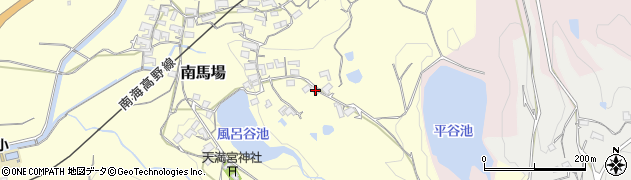 和歌山県橋本市南馬場399周辺の地図
