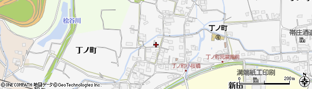 和歌山県伊都郡かつらぎ町丁ノ町165周辺の地図
