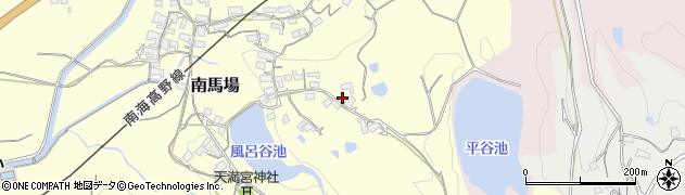 和歌山県橋本市南馬場350周辺の地図