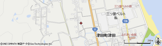 香川県さぬき市津田町津田2892周辺の地図