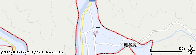 広島県大竹市栗谷町奥谷尻70周辺の地図