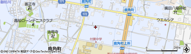 香川県高松市鹿角町365周辺の地図