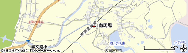 和歌山県橋本市南馬場74周辺の地図