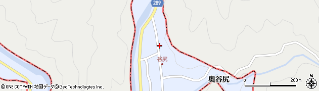広島県大竹市栗谷町奥谷尻87周辺の地図