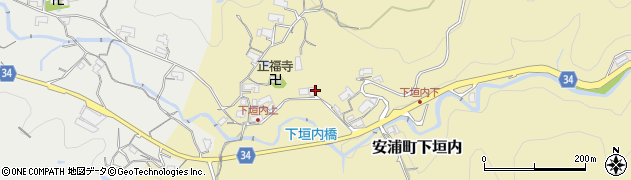広島県呉市安浦町大字下垣内807周辺の地図