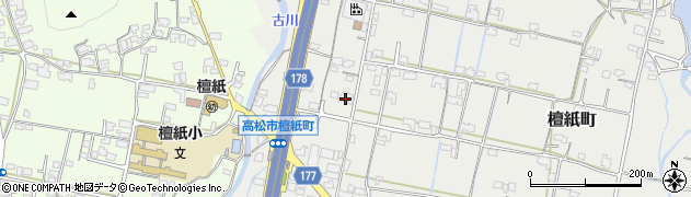香川県高松市檀紙町781周辺の地図