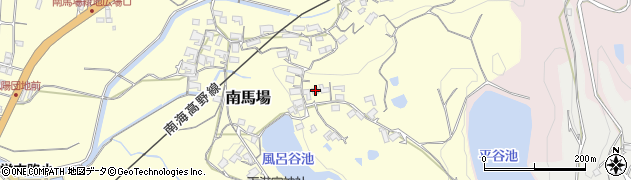 和歌山県橋本市南馬場362周辺の地図