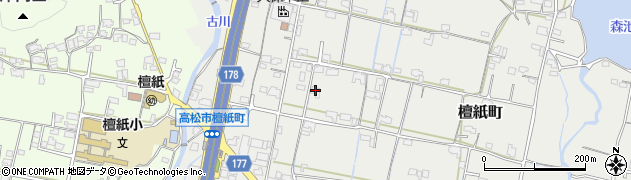 香川県高松市檀紙町930周辺の地図