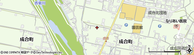 香川県高松市成合町535周辺の地図