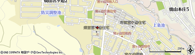広島県呉市焼山宮ヶ迫周辺の地図