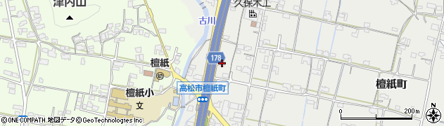 香川県高松市檀紙町865周辺の地図