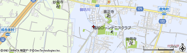 香川県高松市鹿角町776周辺の地図