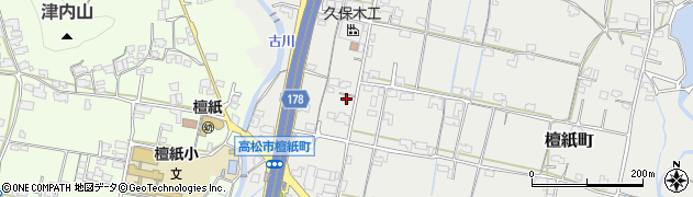 香川県高松市檀紙町869周辺の地図