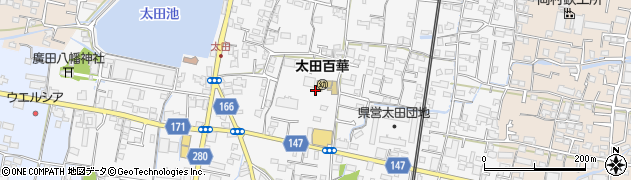香川県高松市太田上町周辺の地図