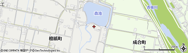 香川県高松市檀紙町1081周辺の地図