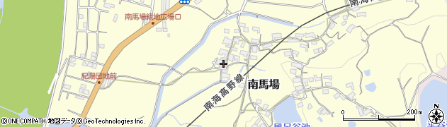 和歌山県橋本市南馬場82周辺の地図
