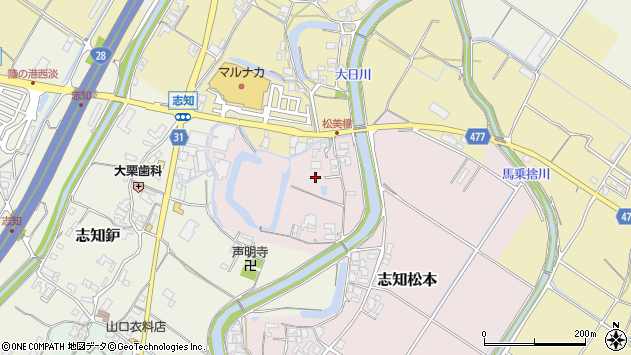 〒656-0481 兵庫県南あわじ市志知松本の地図