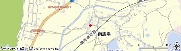 和歌山県橋本市南馬場80周辺の地図