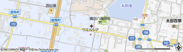 香川県高松市鹿角町171周辺の地図