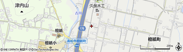 香川県高松市檀紙町688周辺の地図