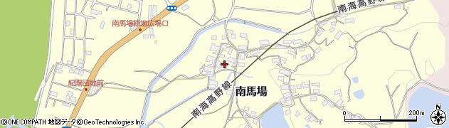 和歌山県橋本市南馬場79周辺の地図