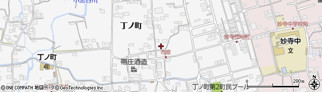和歌山県伊都郡かつらぎ町丁ノ町713周辺の地図