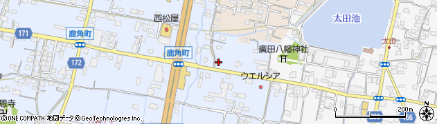 香川県高松市鹿角町177周辺の地図