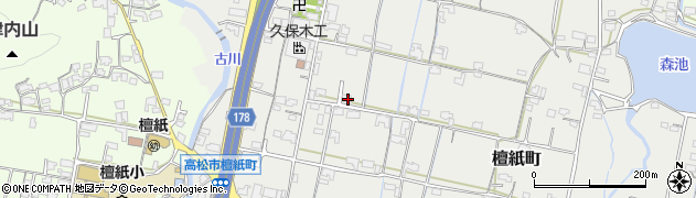 香川県高松市檀紙町918周辺の地図
