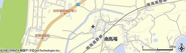 和歌山県橋本市南馬場86周辺の地図