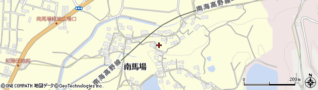 和歌山県橋本市南馬場114周辺の地図