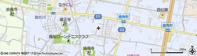 香川県高松市鹿角町850周辺の地図