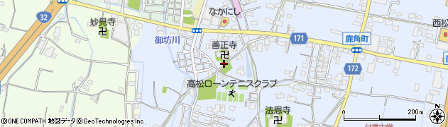 香川県高松市鹿角町807周辺の地図